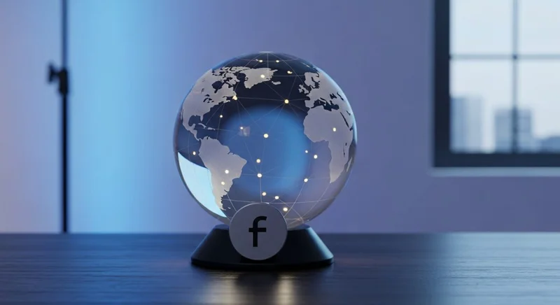 Globo de vidrio nodos LED y disco con logo f