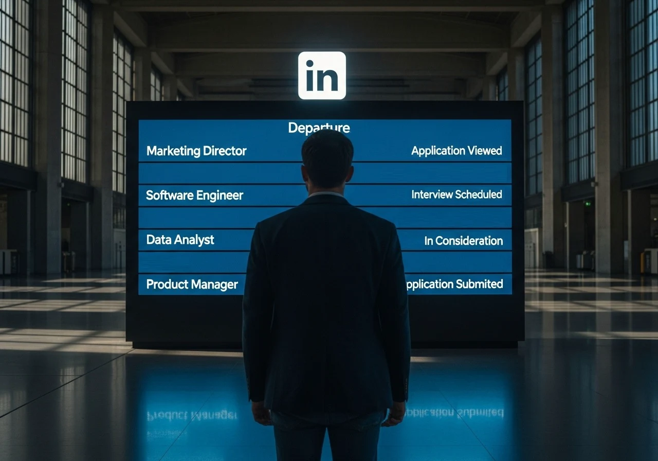 Donde ver a qué empleos has postulado en LinkedIn y entender cada estado